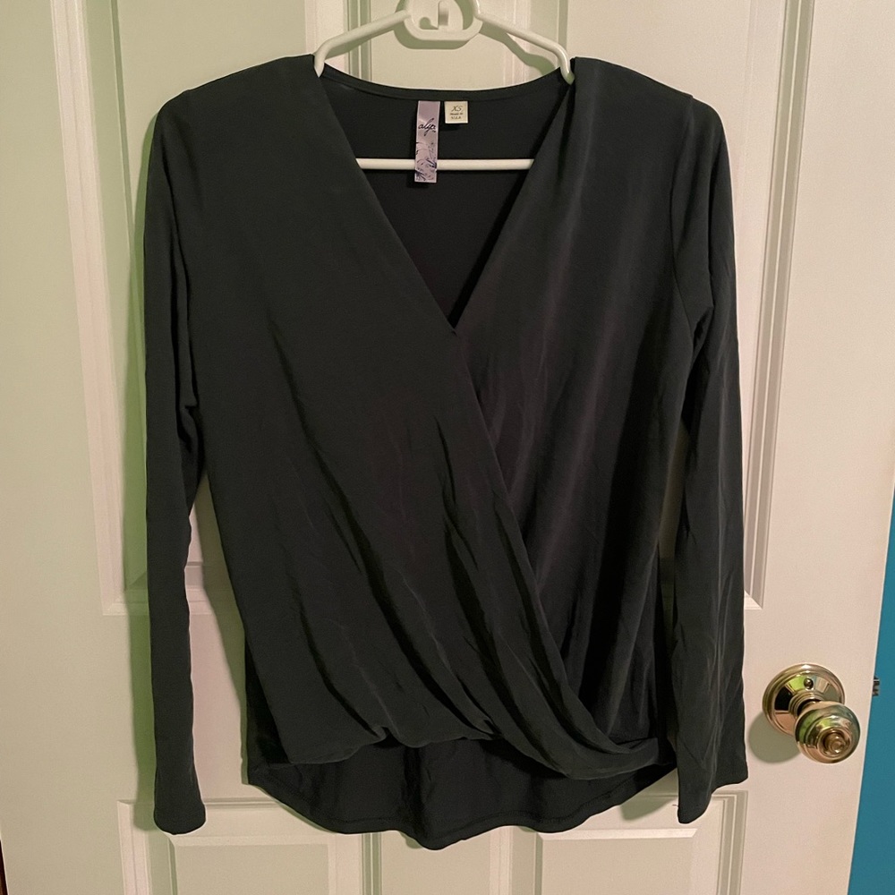 Dark Green Long Sleeve Shirt